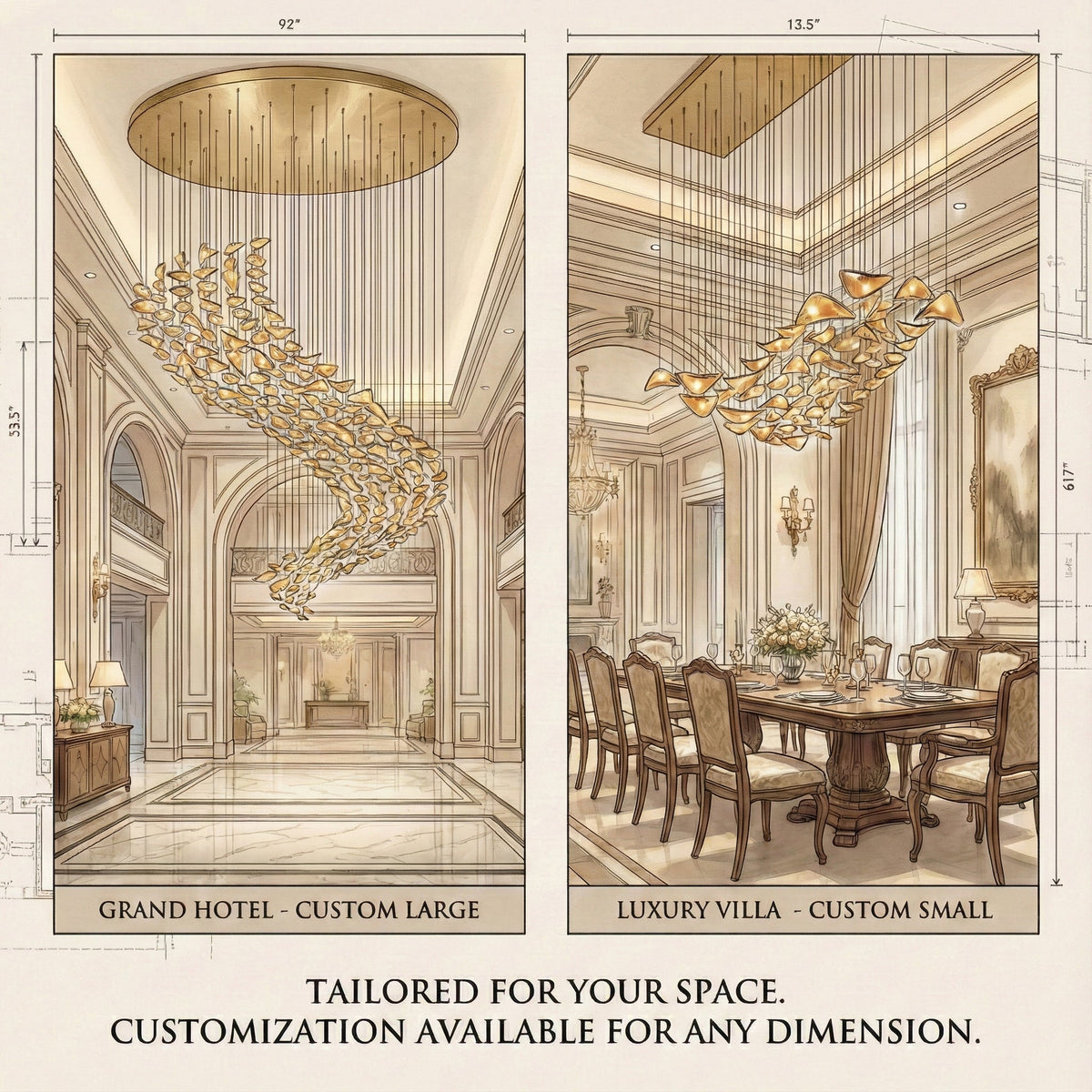 diy-floating-leaf-chandelier