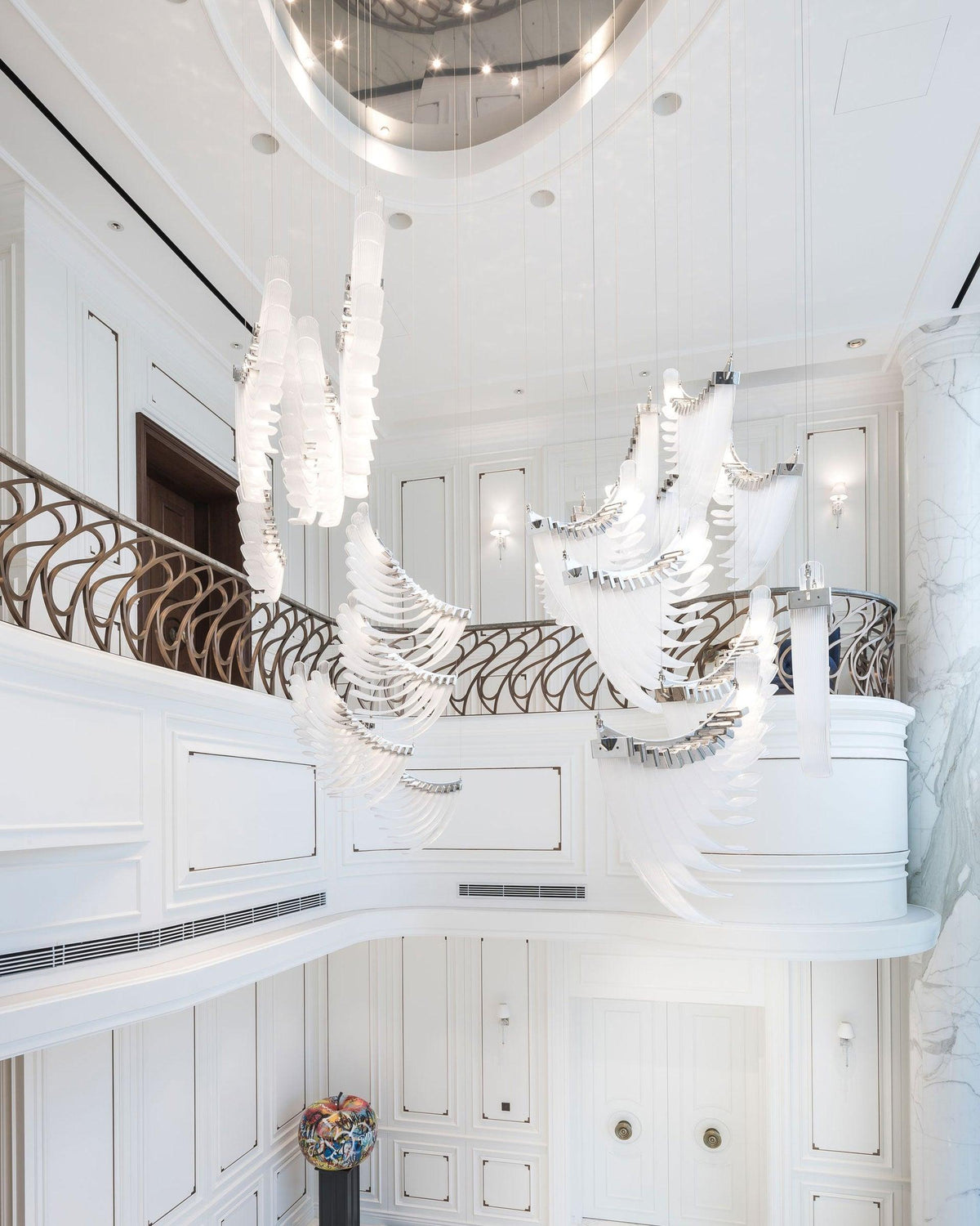 diy-bird-feather-wings-chandelier