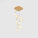diy-ceramic-flower-chandelier