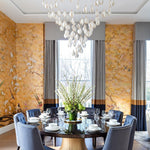 diy-ceramic-flower-chandelier