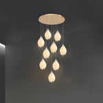 diy-ceramic-flower-chandelier