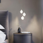 diy-ceramic-flower-chandelier