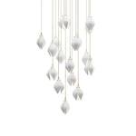 diy-ceramic-flower-chandelier