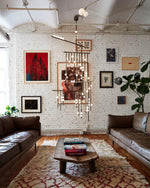 diy-luminous-cascade-chandelier