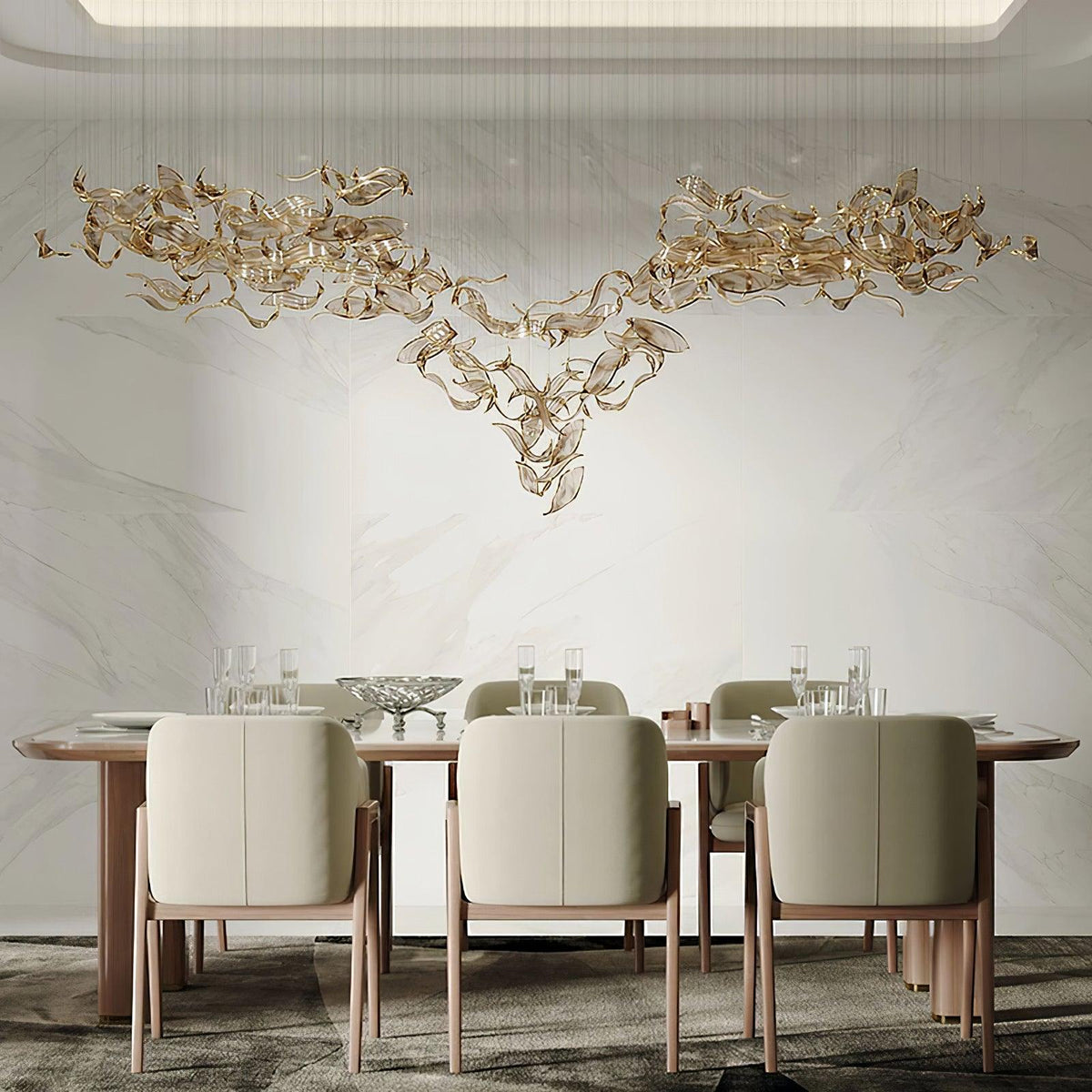 diy-fallen-leaf-chandelier
