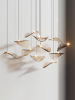 diy-floating-leaf-chandelier