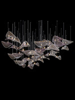 diy-floating-leaf-chandelier