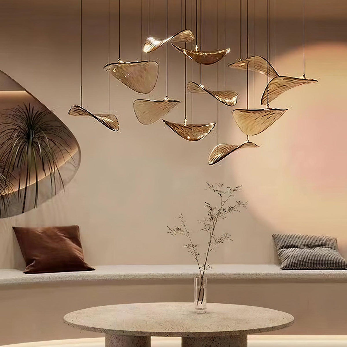 diy-floating-leaf-chandelier