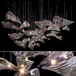 diy-floating-leaf-chandelier