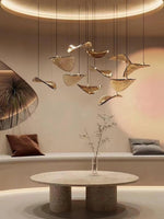 diy-floating-leaf-chandelier