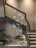 diy-leaf-led-chandelier
