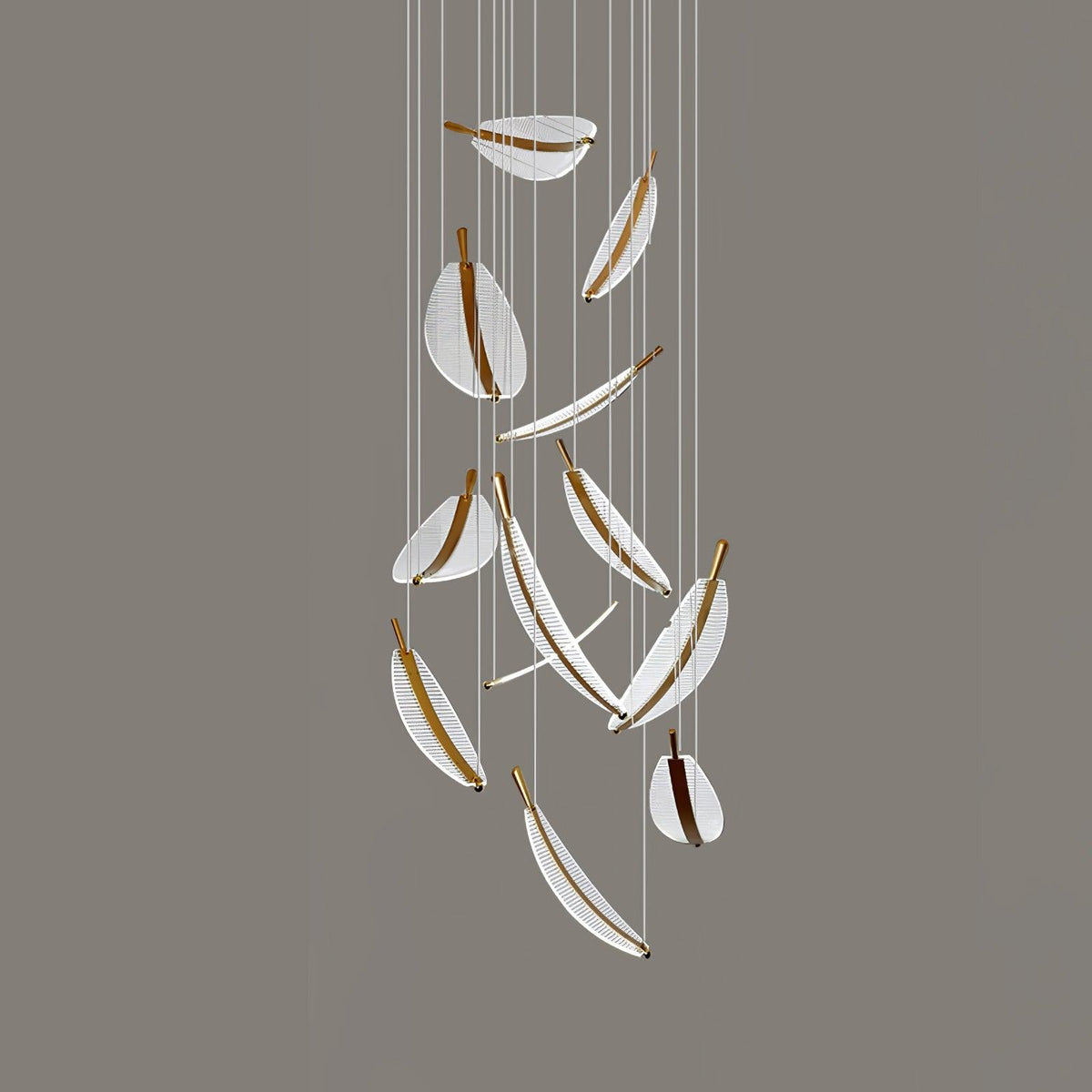 diy-leaf-led-chandelier