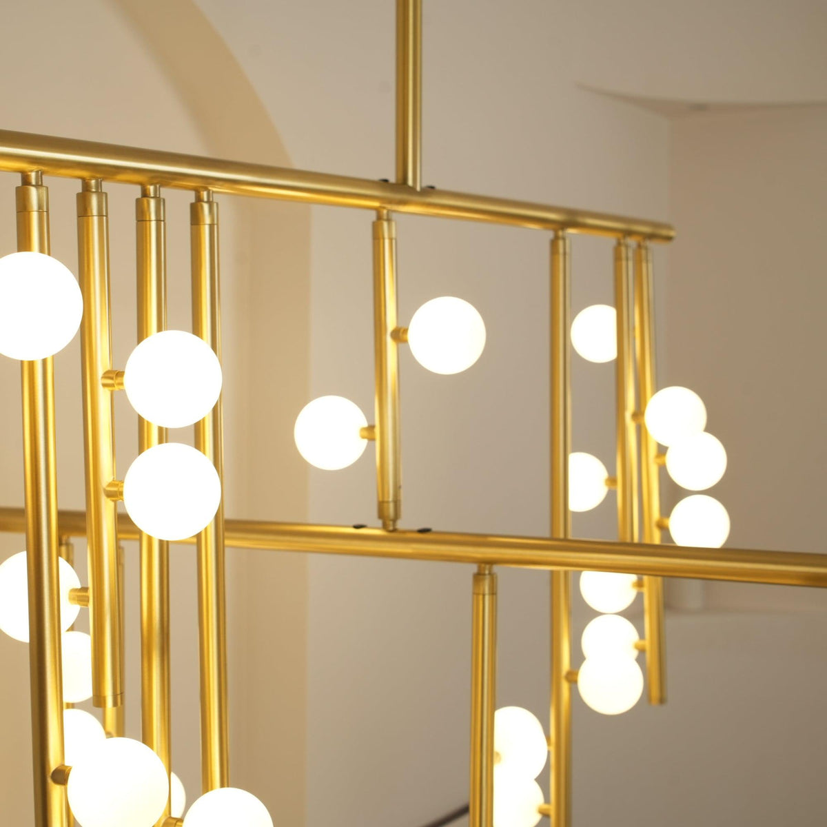 diy-luminous-cascade-chandelier