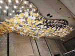 diy-maple-leaf-chandelier