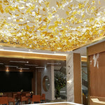 diy-maple-leaf-chandelier