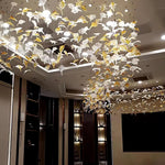 diy-maple-leaf-chandelier