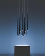 diy-slender-cone-chandelier