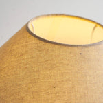 Emberveil Ceramic Table Lamp with Fabric Shade for Bedroom and Living Room