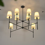 Axial Chandelier – Modern Sculptural Pendant Light for Dining Room and Living Space