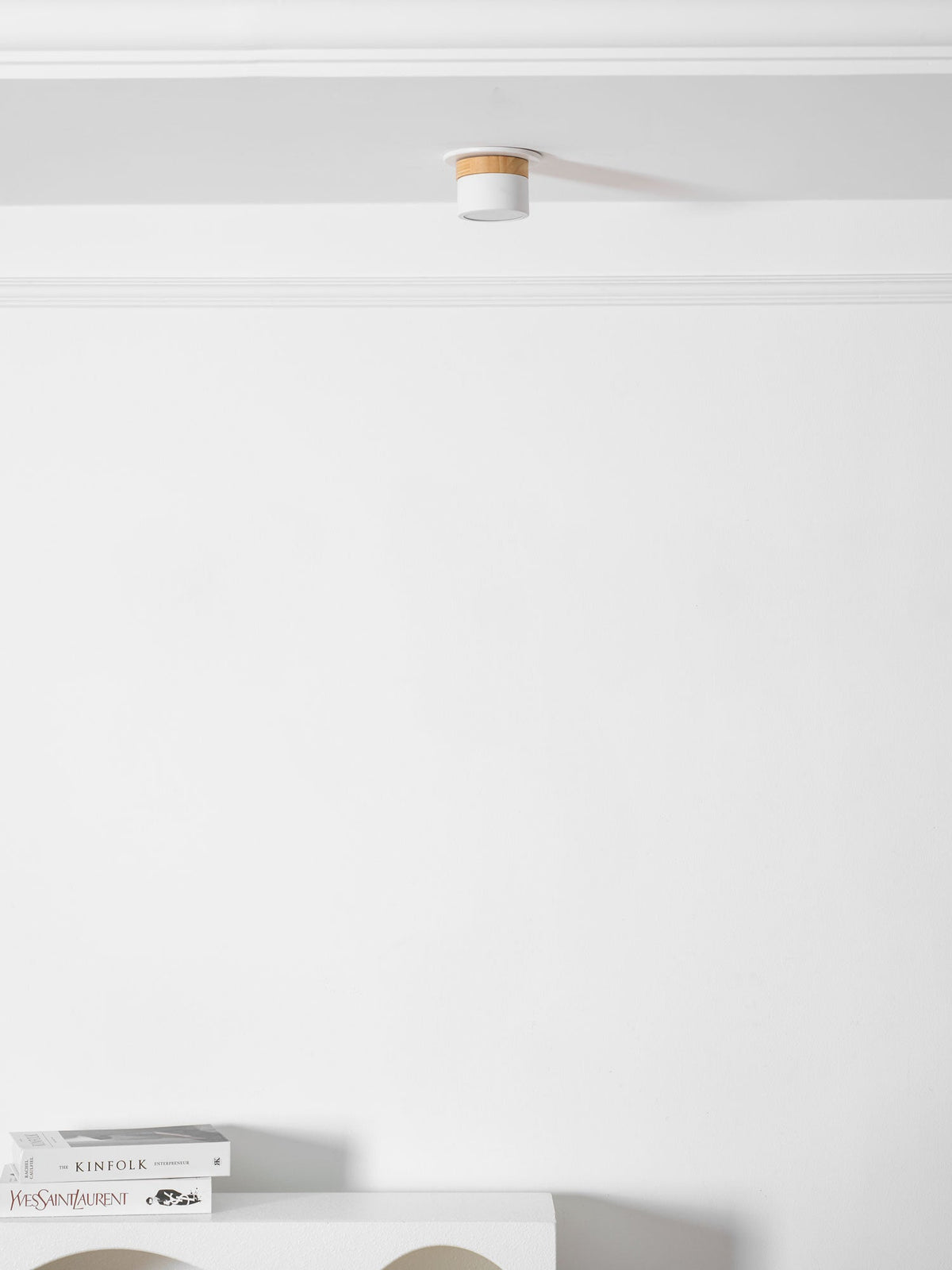 Alva Wooden Surface Downlight – Scandinavian Minimalist Ceiling Lamp