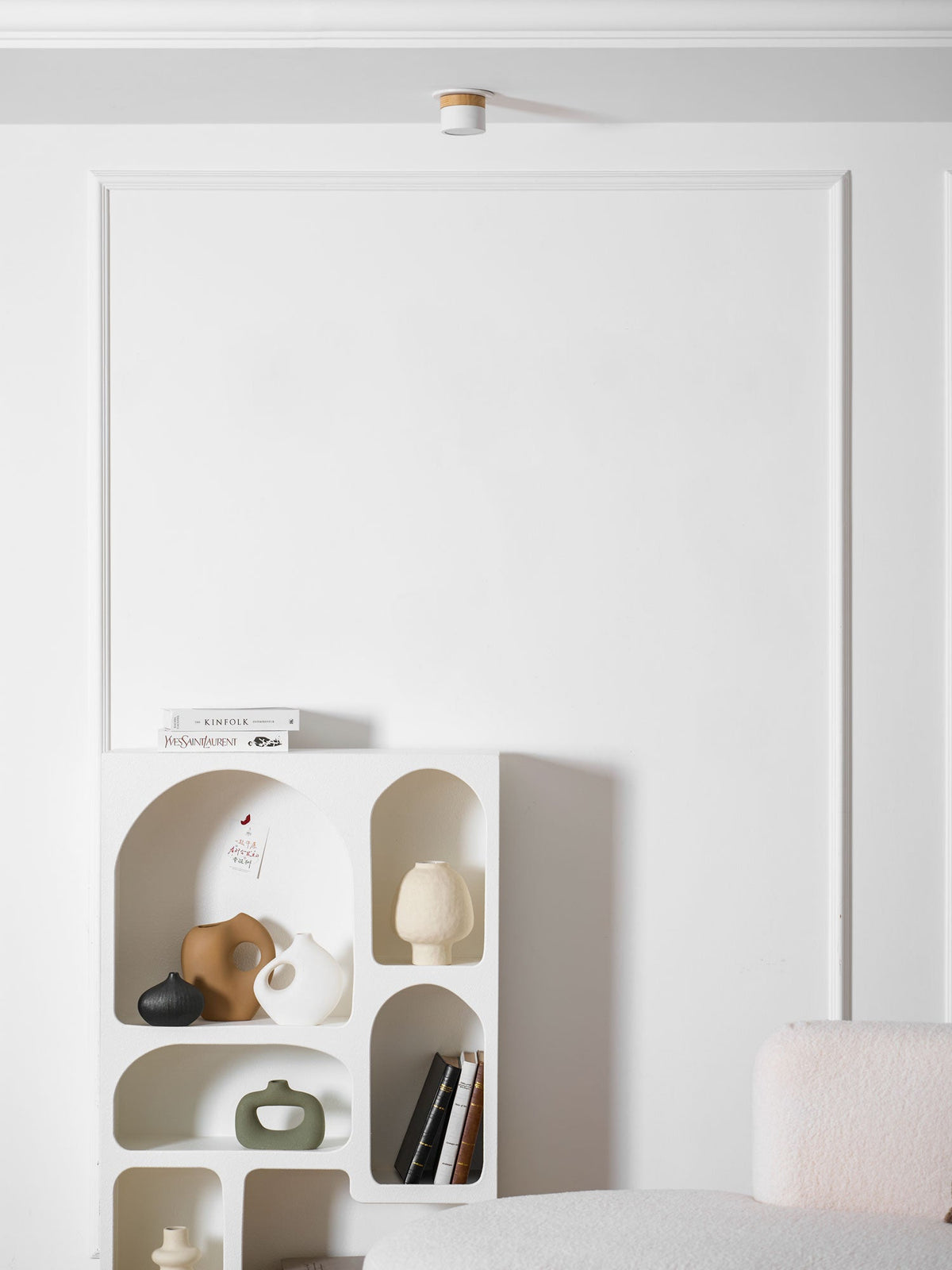 Alva Wooden Surface Downlight – Scandinavian Minimalist Ceiling Lamp