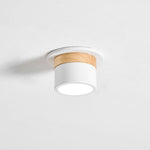 Alva Wooden Surface Downlight – Scandinavian Minimalist Ceiling Lamp