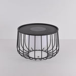 Rowan Cage Solar Lantern – Modern Outdoor Portable Lamp