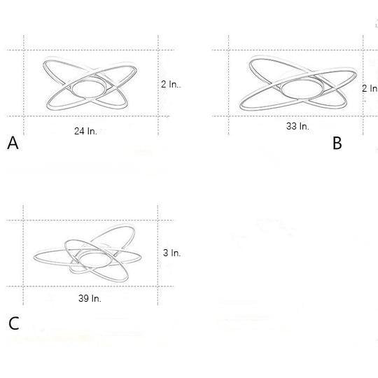 Lighting Ceiling Lights Flush Mount Lighting_4Yoak