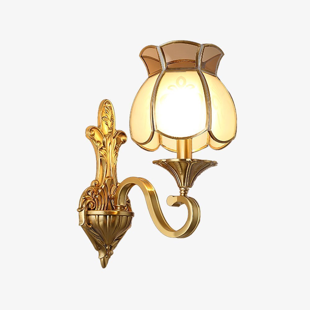 Dalt Brass Wall Light