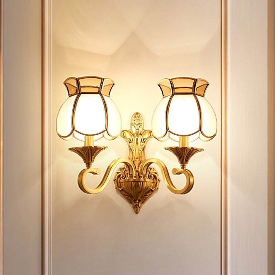 Dalt Brass Wall Light