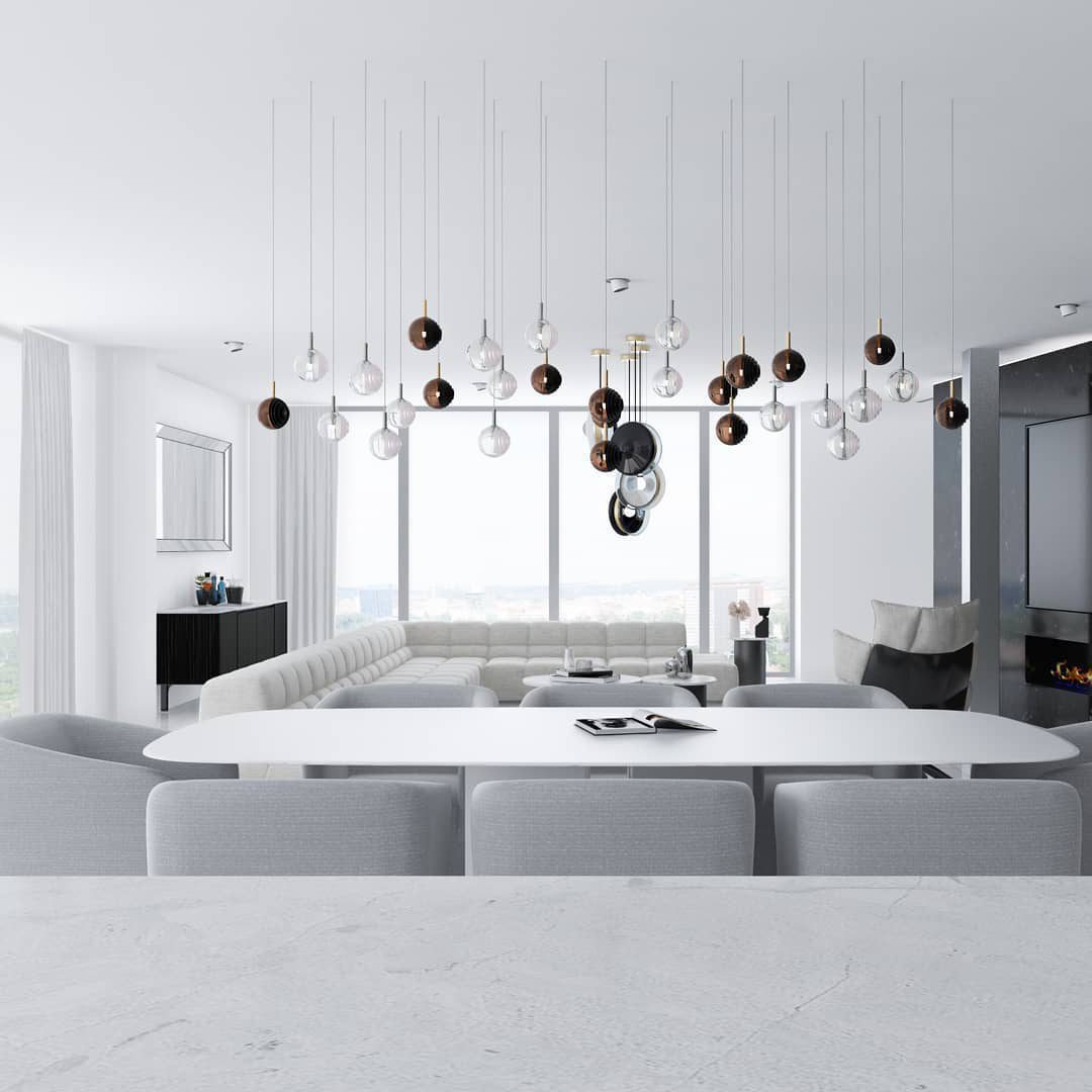 Dark & Bright star Pendant Light