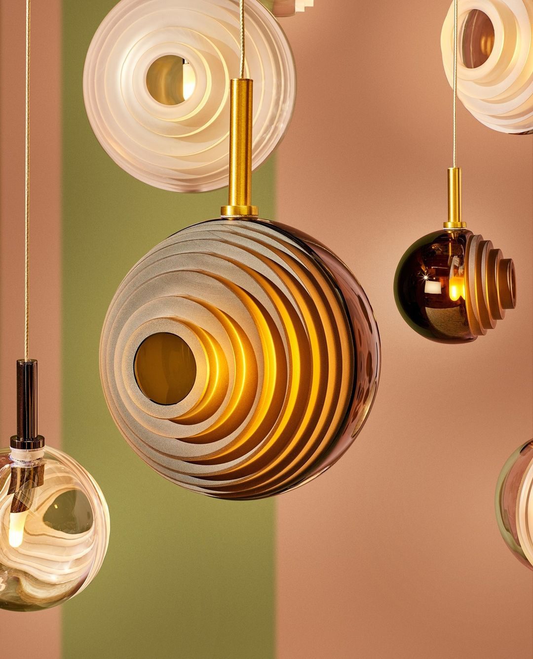 Dark & Bright star Pendant Light