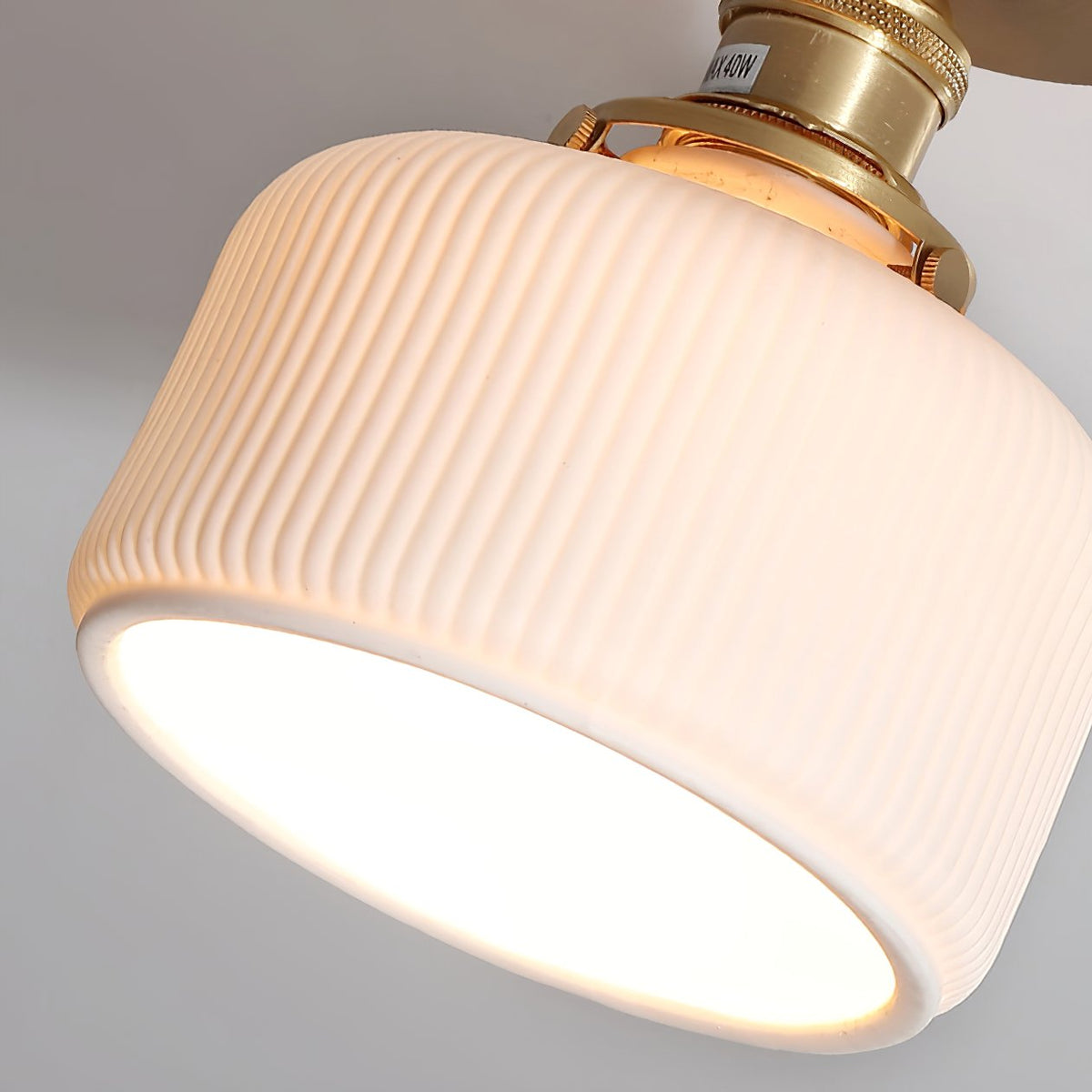 Das Brass Ceramic Ceiling Lamp