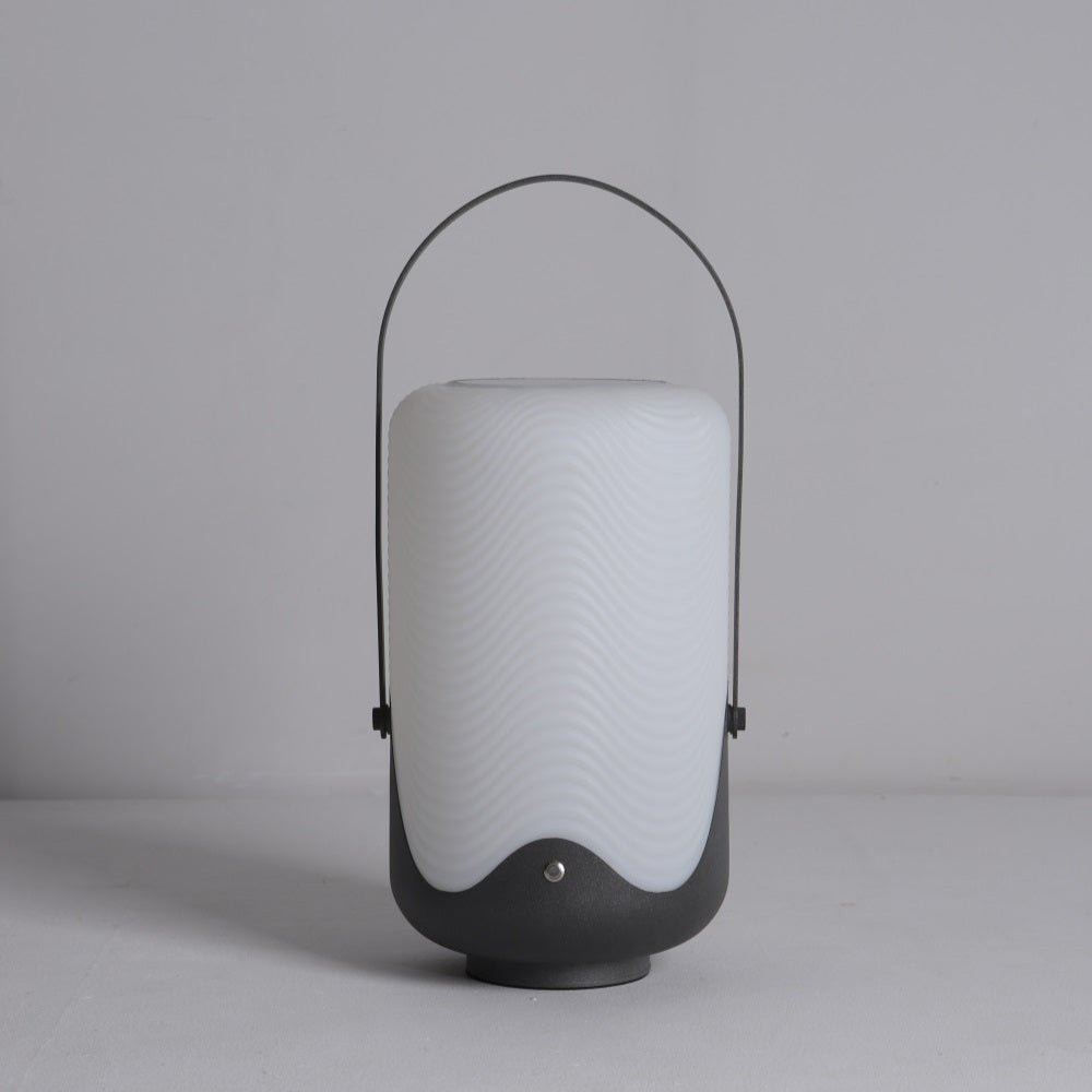 Dawntrail Solar Lantern Outdoor Lamp – Matte Black Steel, IP65