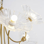 Delicate Lotus Leaf Chandelier