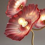 Delicate Lotus Leaf Chandelier
