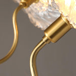 Delicate Lotus Leaf Chandelier