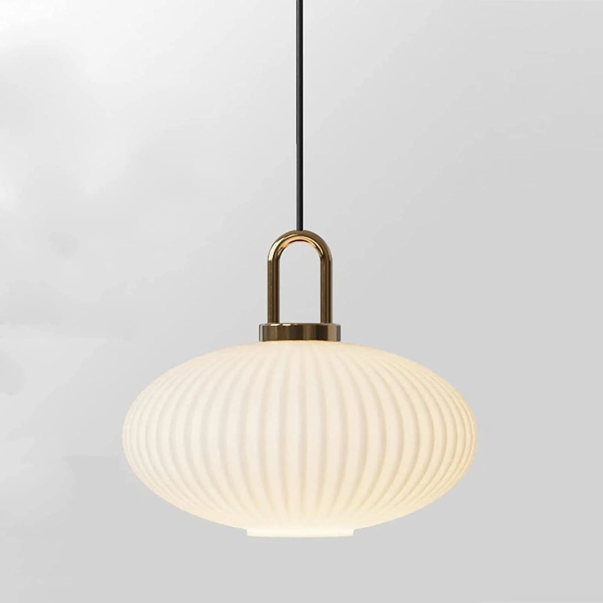 Modern Simple Clear Light Stripe Led Chandelier