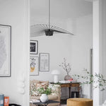 Modern Simple Fabric Hat Shape Pendant Light