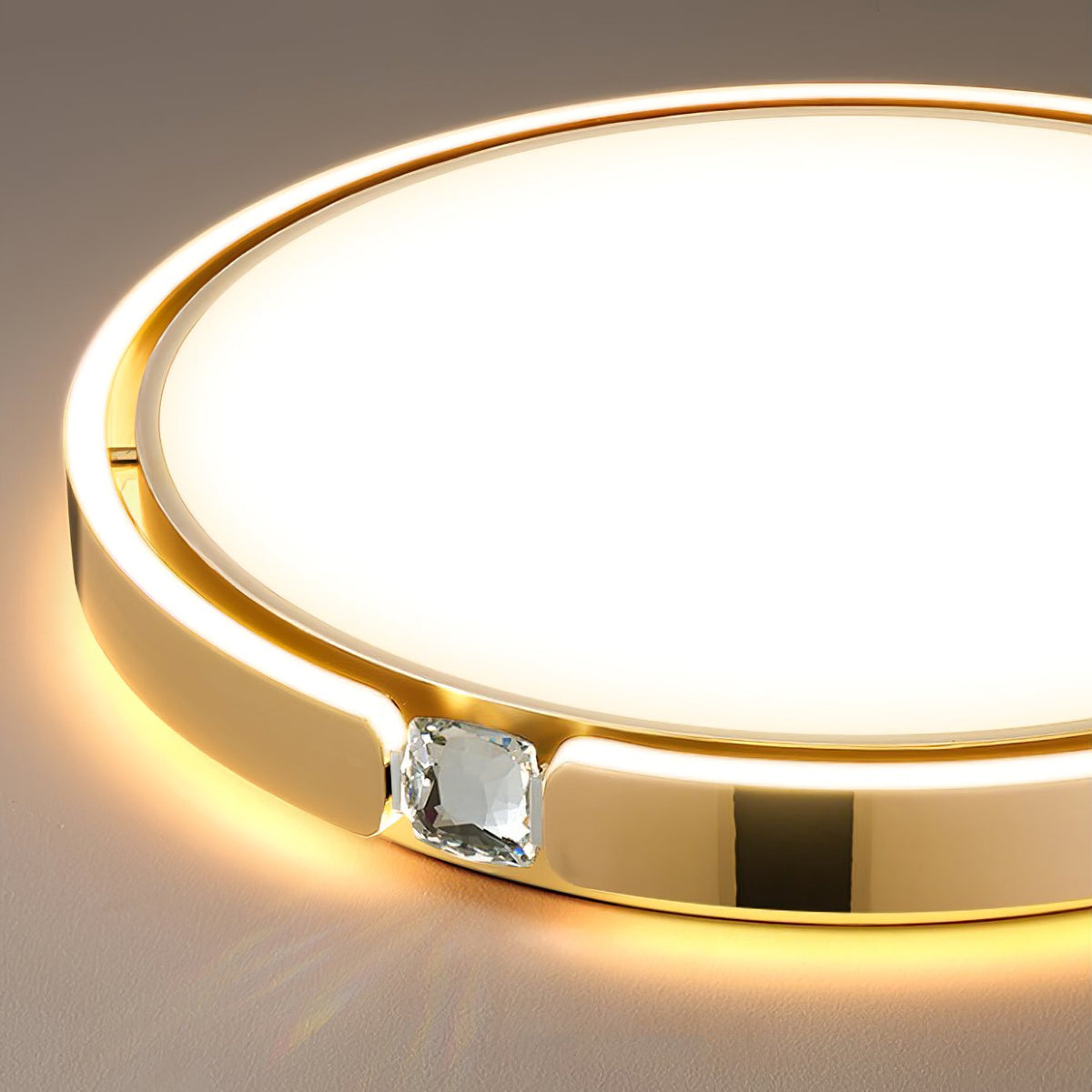 Diamond Ring Ceiling Light
