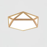 Diamond Wooden Ceiling Lamp