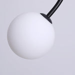 Balance Glass Pendant Light – Modern Brass & Black Designer Ceiling Lamp