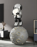 Diver Astronaut Built In Battery Floor Lamp