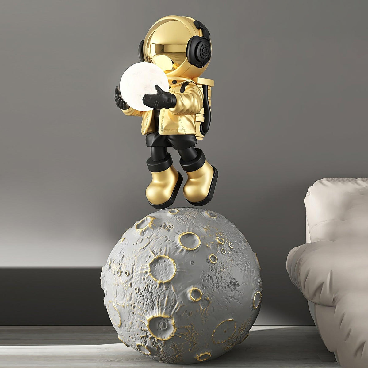 Diver Astronaut Built In Battery Floor Lamp