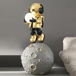Diver Astronaut Built In Battery Floor Lamp