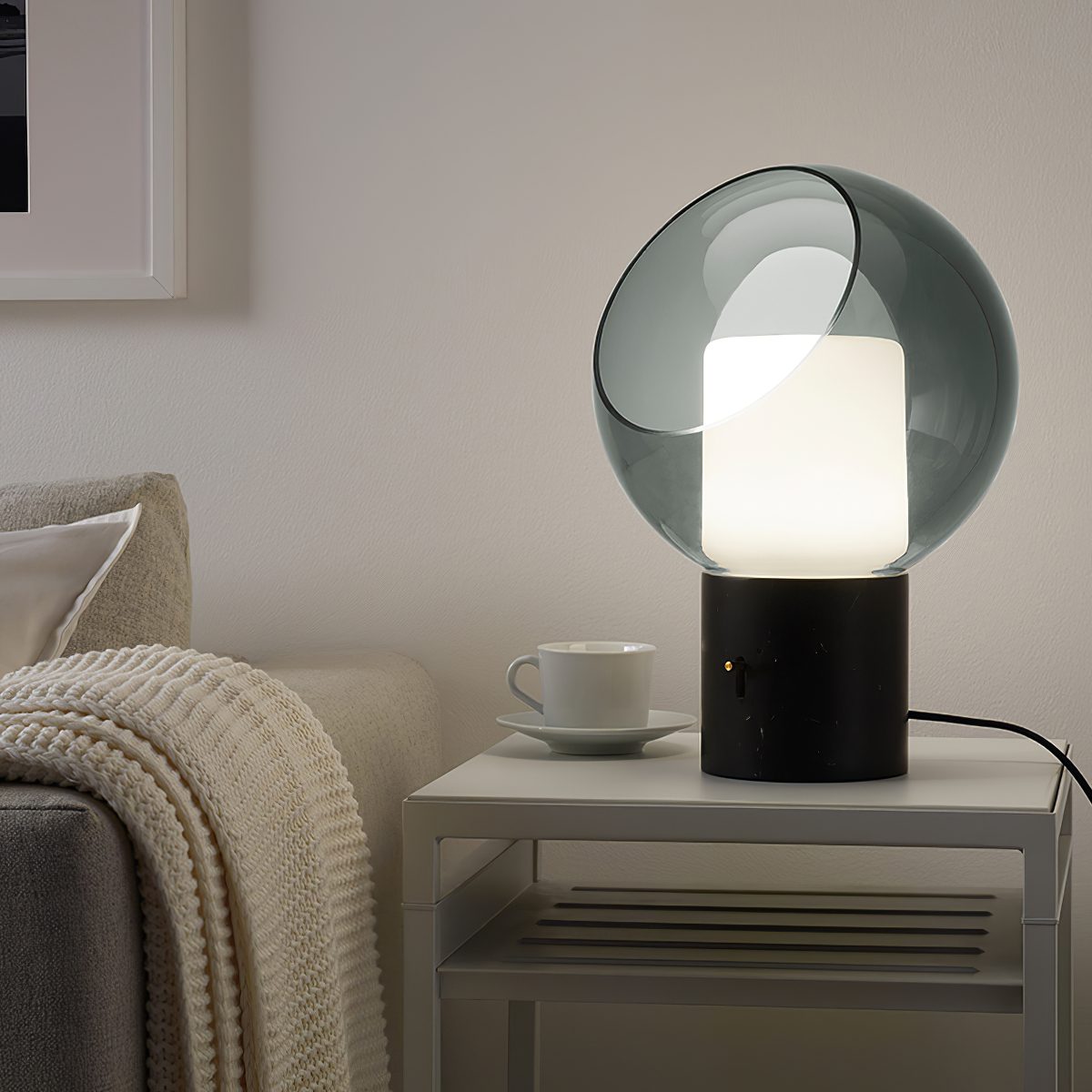 Dome Evedal Glass Table Lamp