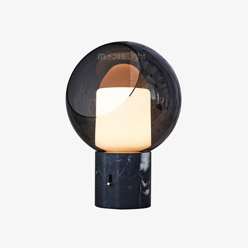Dome Evedal Glass Table Lamp