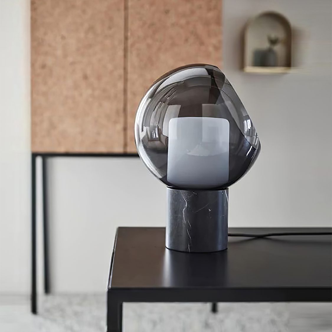 Dome Evedal Glass Table Lamp