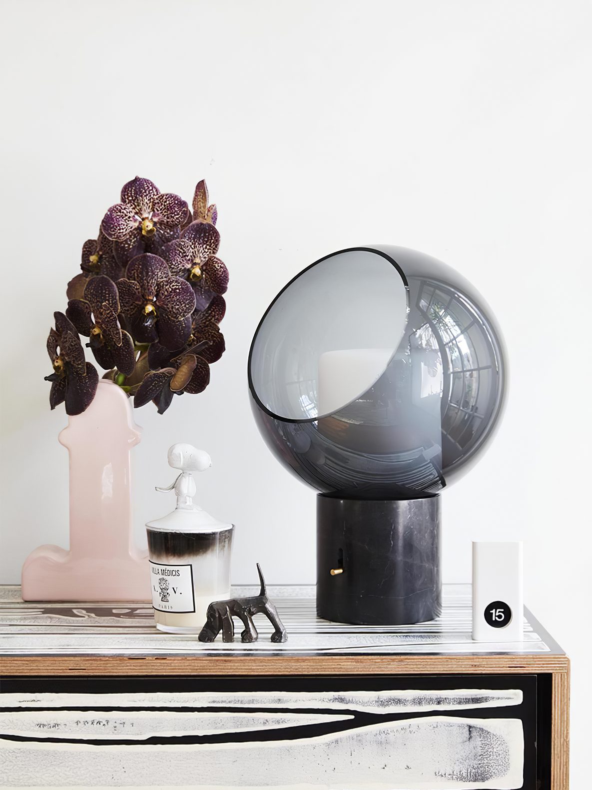 Dome Evedal Glass Table Lamp