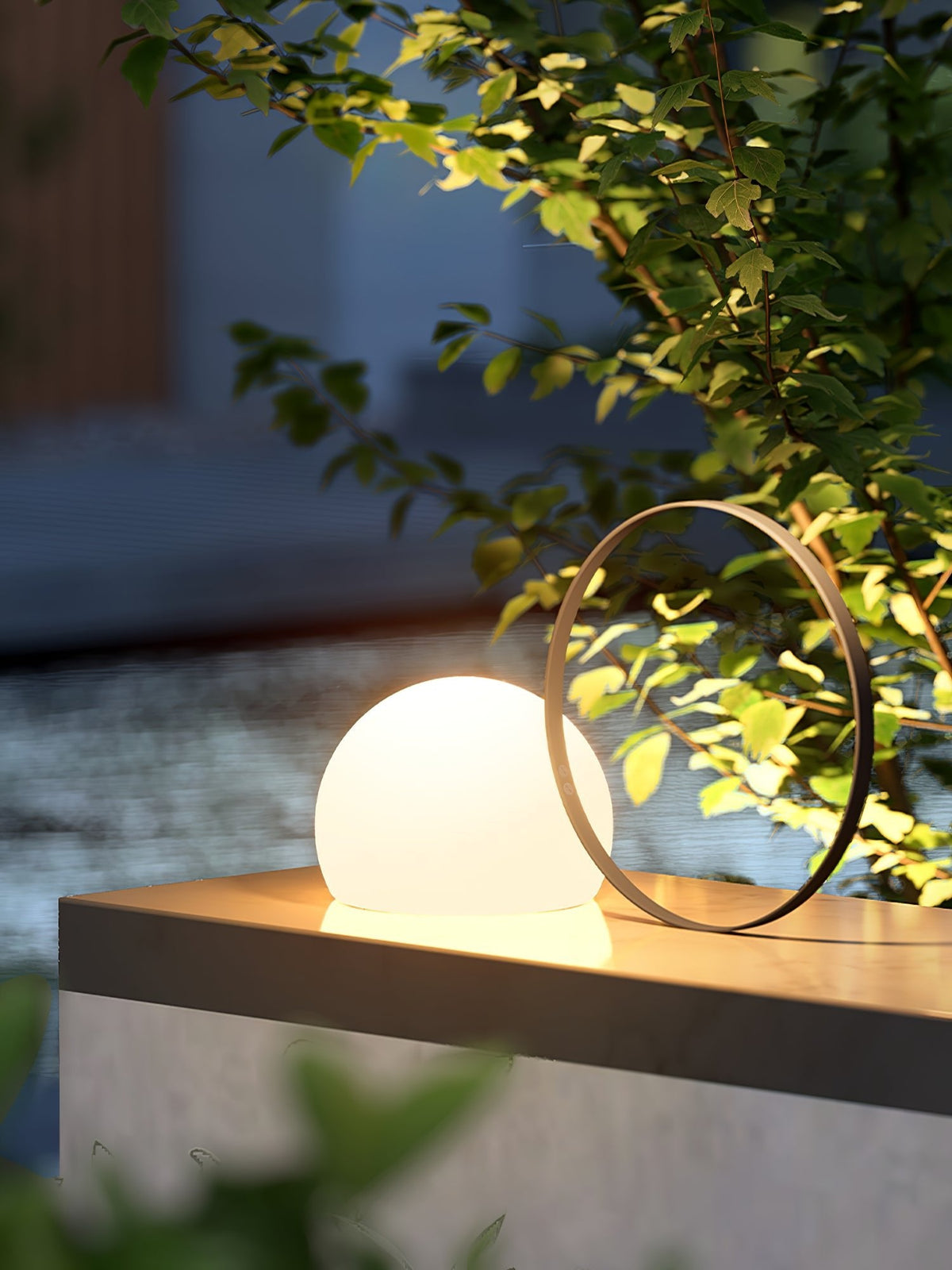 Dome Portable LED Table Lamp – Modern Outdoor & Indoor Ambient Lighting